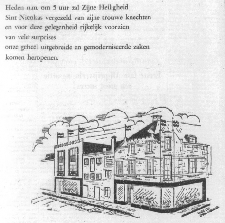 Advertentie in de Helmondse Courant van 1957.