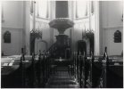 Het interieur van de kerk in 1963, toen deze nog in haar oorspronkelijke functie gebruikt werd.