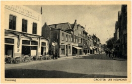 De Steenweg te Helmond. Fotograaf onbekend