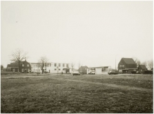 De MILO op de splitsing Houtsestraat-Geldropseweg in Mierlo-Hout in 1965. Fotograaf: J.H.C. Hegeman.