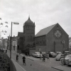 De synagoge van Antonius Cornelis Bolsius in de Kerkstraat. Foto: F. van Mierlo 1959.