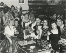 Carnaval in Eindhoven omstreeks 1970. Noud Swinkels - En face. Collectie RHCe