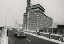 De opening van het viaduct. Fotograaf Hendrikx, Eindhoven