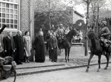 De militaire parade in Son in 1939.