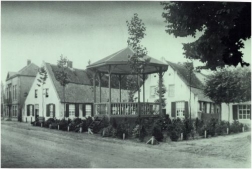 Het Marktplein van Leende.