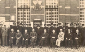 Personeel van het postkantoor in 1941