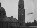 De zeppelin boven Helmond